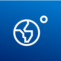 icon of the earth and moon